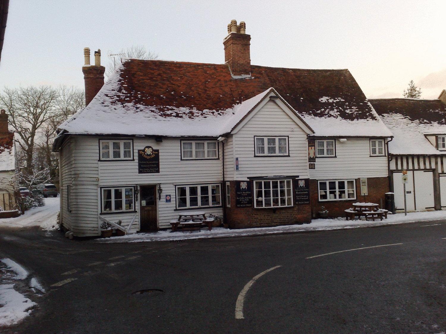 The Chequers Inn Smarden Exteriör bild
